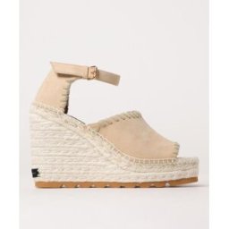 Stella McCartney Espadrillas Gaia in camoscio sintetico Polvere Taglia 40