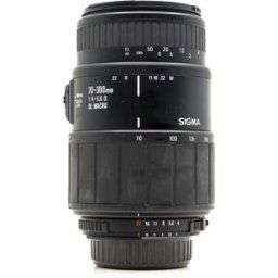 Sigma 70-300mm f/4-5.6D DL Macro Super Attacco Nikon (Condition: Buono)