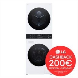 LG Lavasciuga Washtower Wt1210wwf 12/10 Kg Classe A-bianca