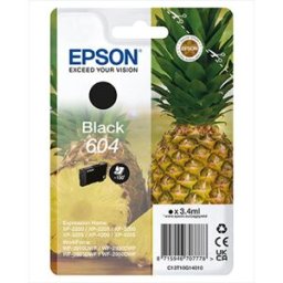 Epson Cartuccia Ink Serie Ananas Nero 604 Std-nero
