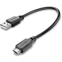 Cellular Line Usb Data Cable Portable-nero