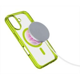 Cellular Line Cover Case Iconic Mag Per iPhone 16-lime