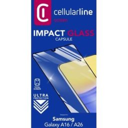 Cellular Line Impact Glass Capsule Galaxy A16-transparent