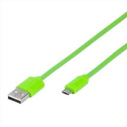 Vivanco Micro Usb 2.0 Usb A-plug To Usb Micro B-plug-verde