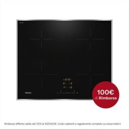 Miele Piano Cottura Elettrico Km 7221 Fr 62,6 Cm-nero