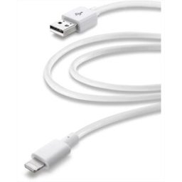 Cellular Line Usbdatamfiiph3mw Lightning Cavo Usb Extra Lungo 3m-bianco