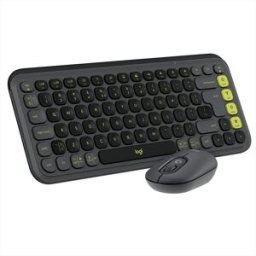 Logitech Astiera + Mouse Pop Icon Combo-graphite