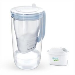 Brita Caraffa Filtrante Caraffa In Vetro-bianco/trasparente/azzurro