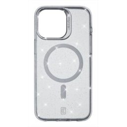 Cellular Line Cover Sparkle Mag Per iPhone 15 Pro-transparent