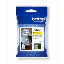 Brother Cartuccia Lc422y-giallo