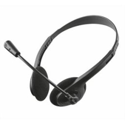 Trust Cuffie Stereo Ziva Chat Headset-black