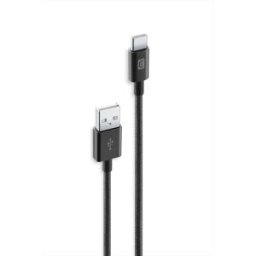 Cellular Line Cavo Telato 150 Cm Usb To Usb-c-black