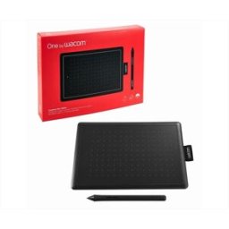 Wacom One By Medium-nero/rosso
