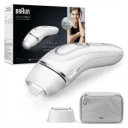 Braun Epilatore Luce Pulsata Pl3020-bianco/grigio