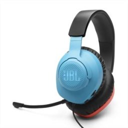 JBL Cuffie A Padiglione Chiuso Quantum 100n-rosso E Blu