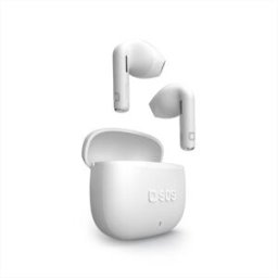 SBS Auricolare Bluetooth Teeartwsgopodsw-bianco