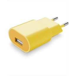 Cellular Line Charger Caricabatterie Da Rete-giallo