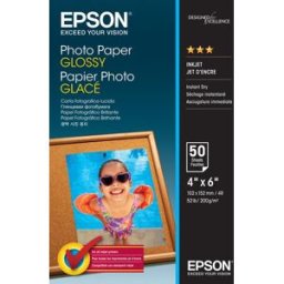 Epson Photo Paper Glossy 10x15cm 50 Sheet