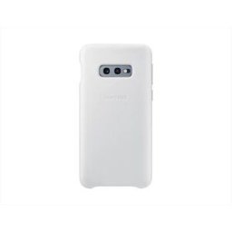 Samsung Leather Cover Galaxy S10 E-bianco