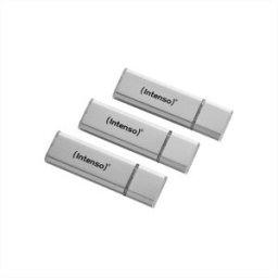 INTENSO Usb Drive 2.0 Alu Line 3x16 Gb-argento
