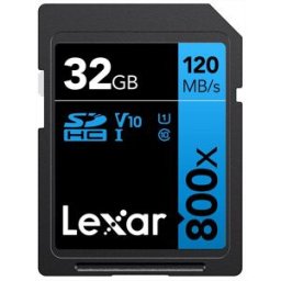 Lexar Sd Card 800x Pro 32gb-nero