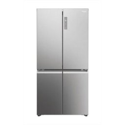 HAIER Frigorifero 4 Porte Hcr79f19enmm Classe E 646 Lt-platino, Acciaio Inossidabile