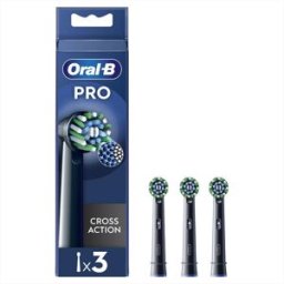Oral-B Testine Pro Cross Action Black 3 Testine-nero