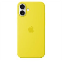 Apple Custodia Magsafe In Silicone Per iPhone 16 Plus-giallo Carambola