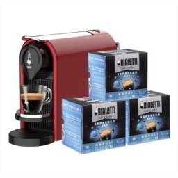 Bialetti Macchina Da Caffè Bundle Gioia Plus Rosso+48caps-rosso