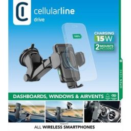 Cellular Line Supporto Wireless Instholderwir15k-nero