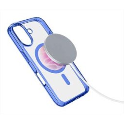 Cellular Line Cover Case Iconic Mag Per iPhone 16 Plus-blue