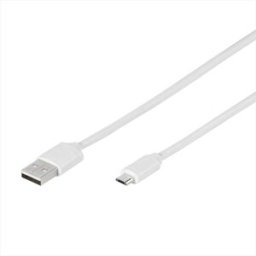 Vivanco Micro Usb 2.0 Usb A-plug To Usb Micro B-plug-bianco