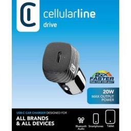 Cellular Line Caricatore Da Rete Cbrusbcpd20wk-nero