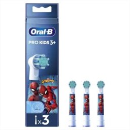 Oral-B Testine Pro Kids Spiderman 3 Testine-bianco Personaggio Spiderman