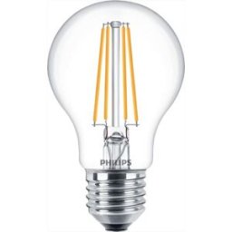 Philips Lampada A Led Goccia Fil.e27 60w Cld-white