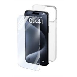 Cellular Line Custodia Back Protkitiph15prot Per iPhone 15 Pro-trasparente