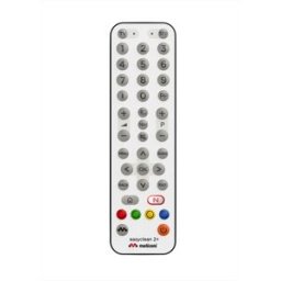 Meliconi Telecomando Universale Easyclean 2+-tastiera A Membrana Bianca, Fo