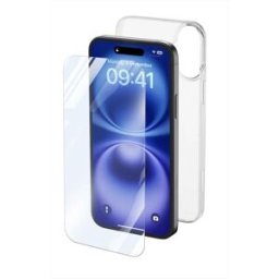 Cellular Line Cover Case Protection Kit Per iPhone 16 Plus-transparent