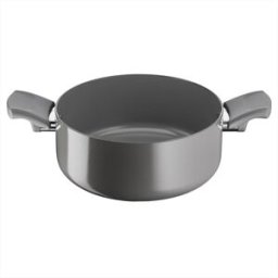 LAGOSTINA Casseruola Fonda 2 Maniglie Cm 20 010274031020-grigio