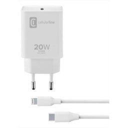 Cellular Line Achiphkitc2lmfi20w Carica Batterie-bianco