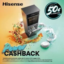 Hisense Frigorifero Combinato Hbi54250e Classe E 252 Lt-bianco