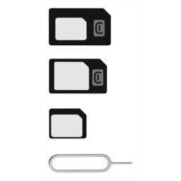 Cellular Line Kit Adattatori Sim-nero