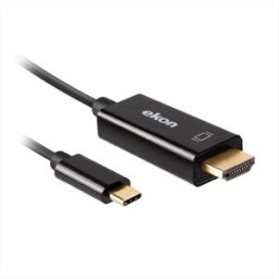 EKON Cavo Usb Type C A Hdmi 4k Ecittychdmi4k15mmk-nero