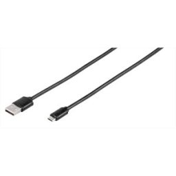 Cellular Line 35815 Cavo Dati Usb 2.0 Micro Usb 1 Mt-vivanco-nero