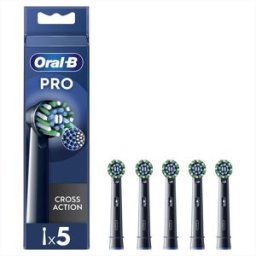 Oral-B Testine Di Ricambio Pro Cross Action 5 Testine-nero