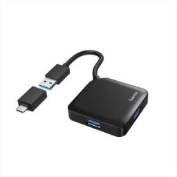 Hama Usb 3.0 C Da Tavolo-nero