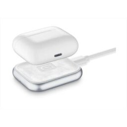 Cellular Line Airpodwirbasew Carica Batterie-con Led Di Ricarica-bianco