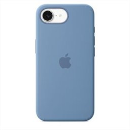 Apple Custodia In Silicone Per iPhone 16e-blu Inverno
