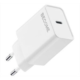 Cellular Line Caricatore Da Rete Ecorcyachusbc25ww-bianco