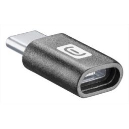Cellular Line Chadusbck Microusb-usb-c Adattatore Usb-nero